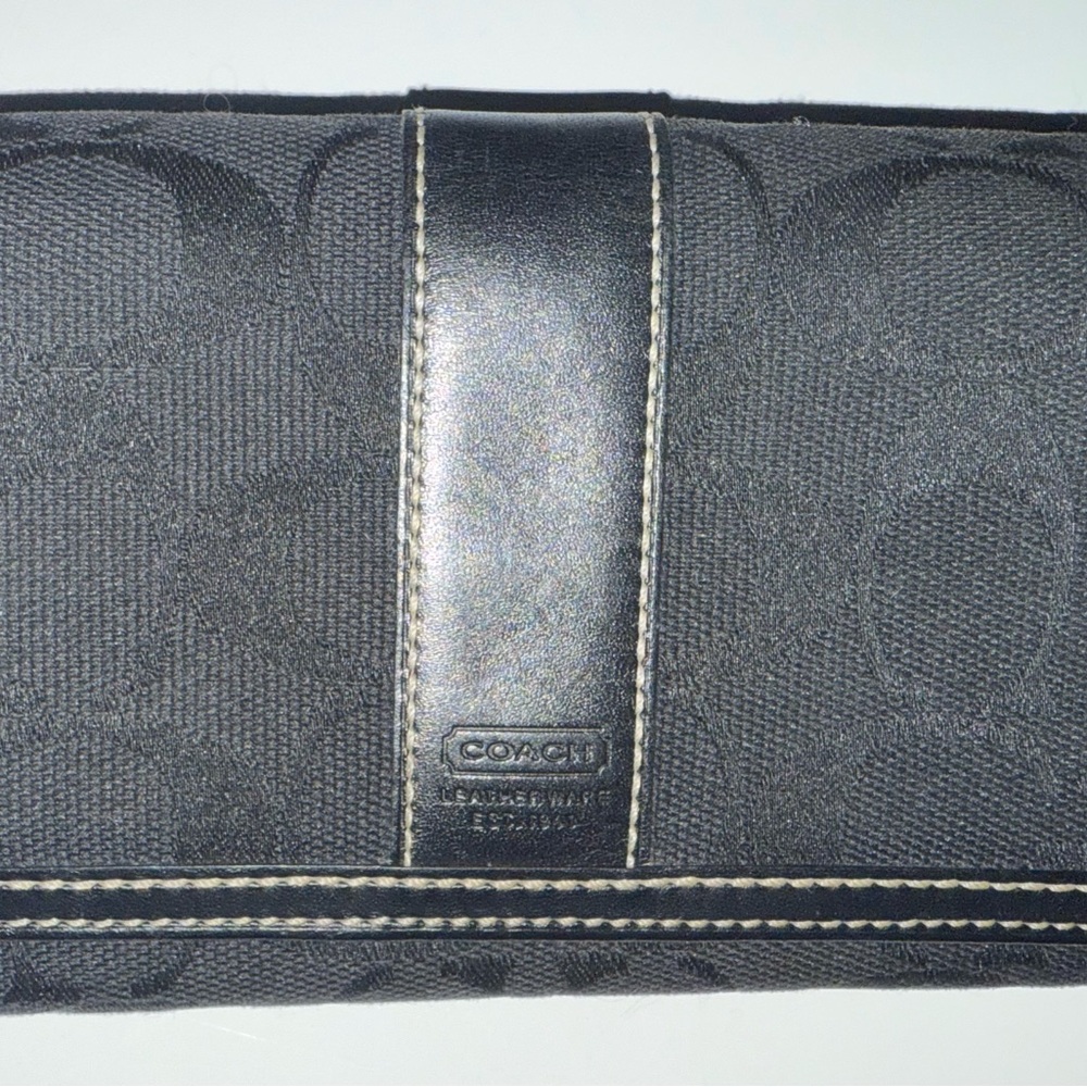 Coach Black Wallet